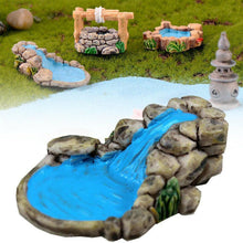 Load image into Gallery viewer, DIY Miniature Mini Water Pool Fairy Garden Lawn Ornament For Mountain Dollhouse Decor Craft

