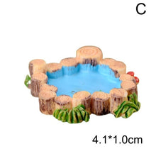 Load image into Gallery viewer, DIY Miniature Mini Water Pool Fairy Garden Lawn Ornament For Mountain Dollhouse Decor Craft
