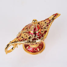 Load image into Gallery viewer, Display Lamp Ornament Decoration European Style Exquisite Crafts  Wishing Genie Lamp Tea Pot Retro Home Decoration Acces
