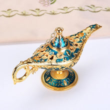 Load image into Gallery viewer, Display Lamp Ornament Decoration European Style Exquisite Crafts  Wishing Genie Lamp Tea Pot Retro Home Decoration Acces
